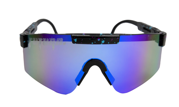 Bolts - Black w/ Blue